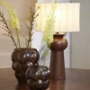 Light en Living Lampenkap cilinder 35-35-22 cm DISLI naturel Best