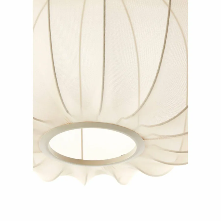 Light en Living Lampenkap Ø40x30 cm PLUMERIA zand Sale
