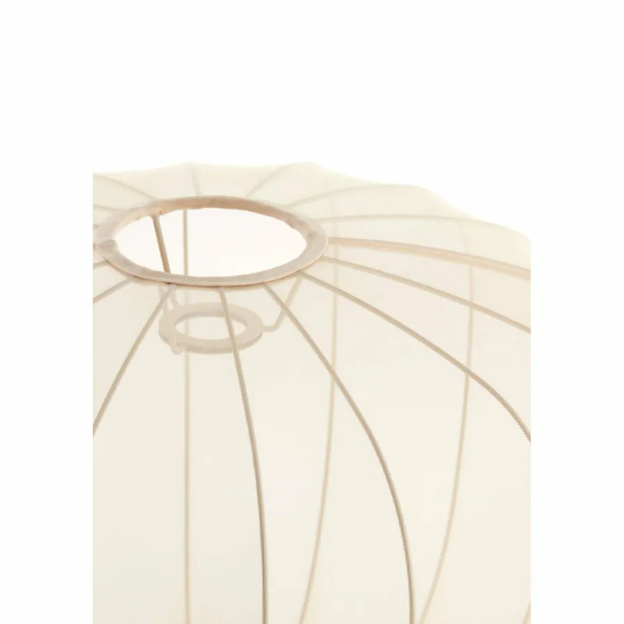 Light en Living Lampenkap Ø40x30 cm PLUMERIA zand Sale