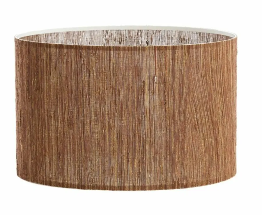 Light en Living Lampenkap cilinder 40-40-25 cm OMIS bruin Hot
