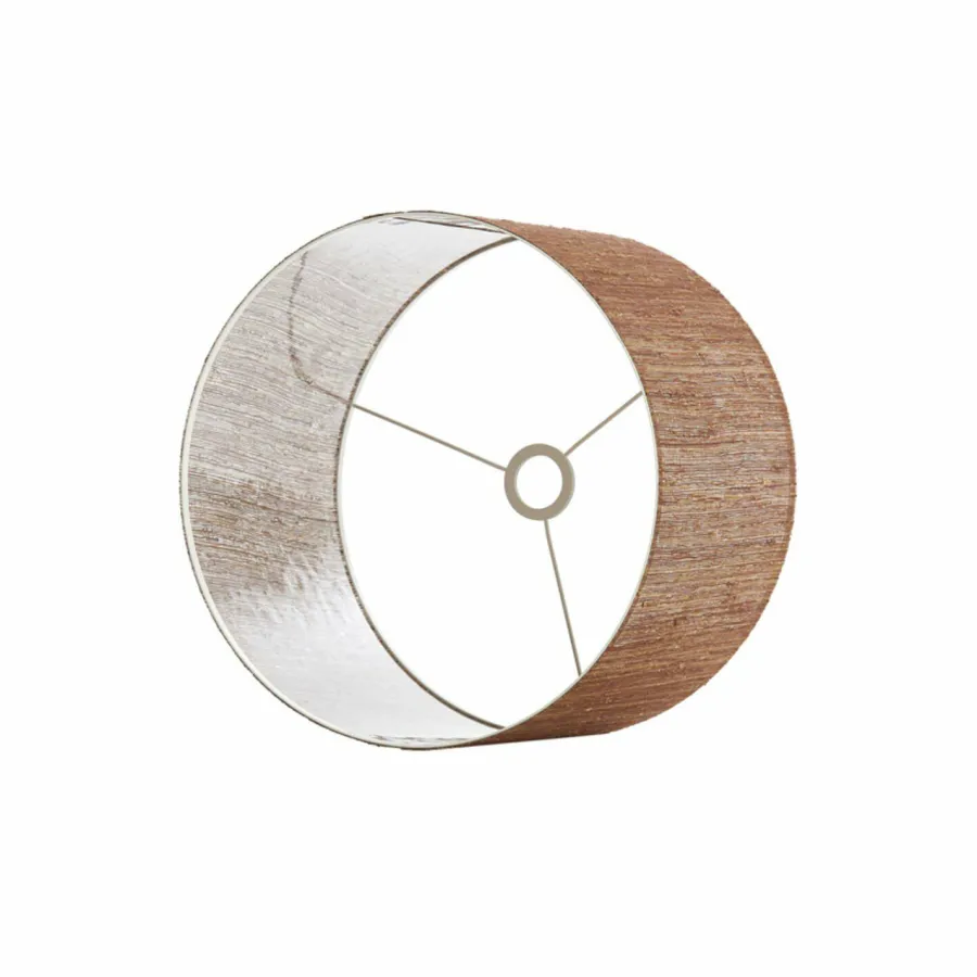 Light en Living Lampenkap cilinder 40-40-25 cm OMIS bruin Hot