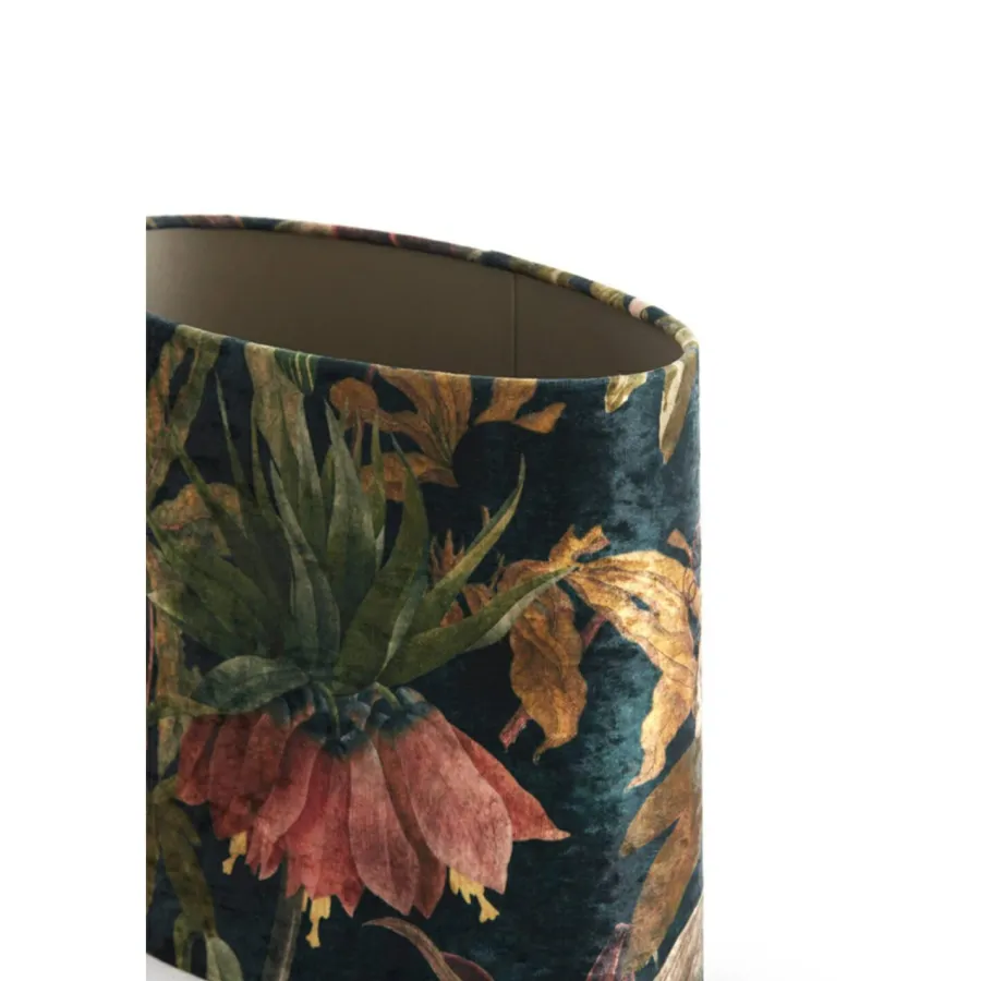 Light en Living Lampenkap ovaal recht smal 30-15-25 cm PASSION glans groen Discount