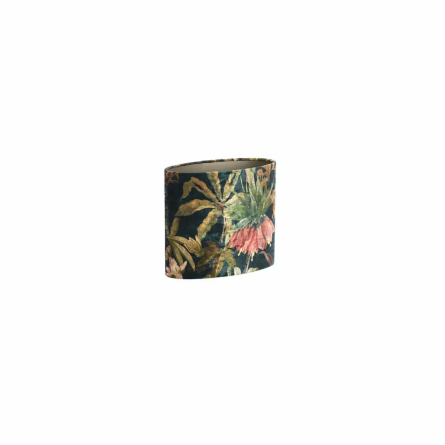 Light en Living Lampenkap ovaal recht smal 30-15-25 cm PASSION glans groen Discount