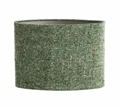 Light en Living Lampenkap ovaal recht smal 38-17,5-28 cm OSIRE groen Clearance