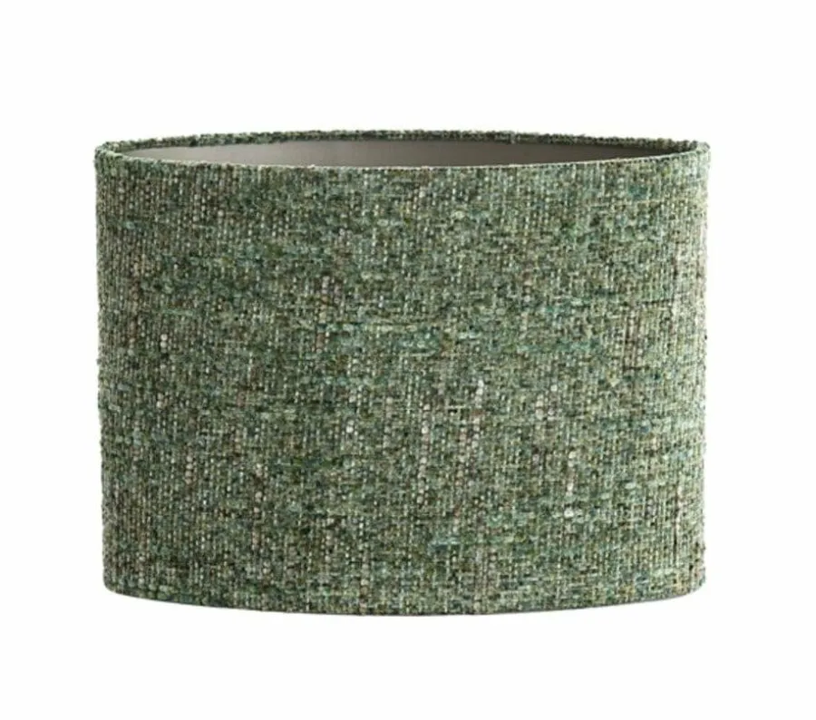 Light en Living Lampenkap ovaal recht smal 38-17,5-28 cm OSIRE groen Clearance