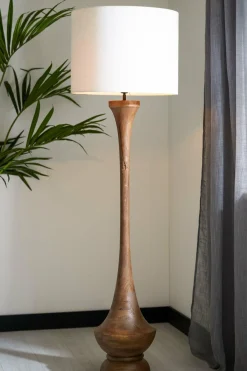 Light en Living Lampenkap cilinder 50-50-38 cm LIVIGNO eiwit New