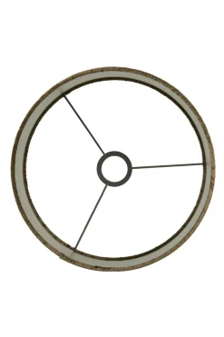 Light en Living Lampenkap cilinder PRAYA bruin - 2 maten Sale