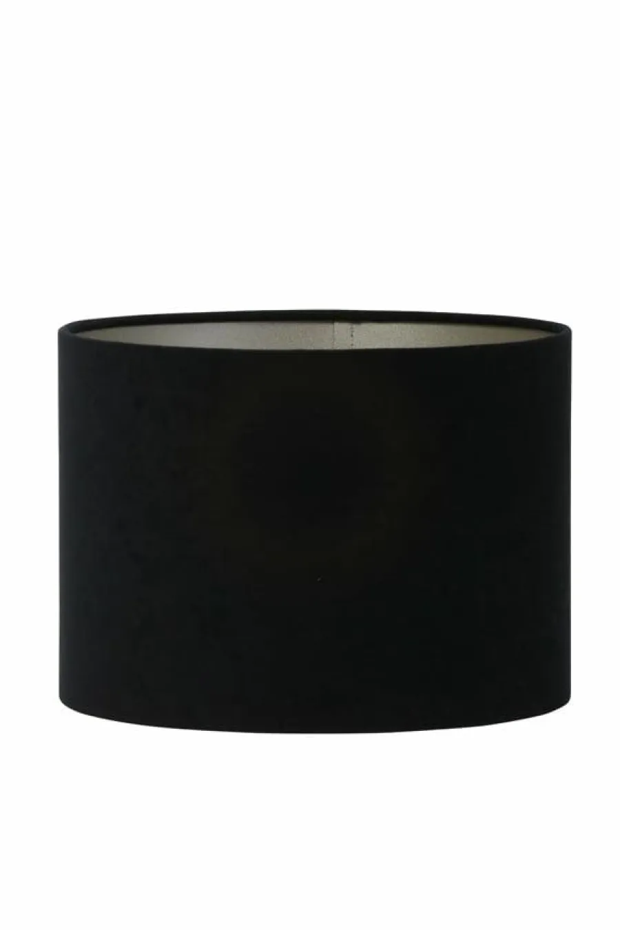 Light en Living Lampenkap cilinder VELOURS zwart-taupe - diverse maten