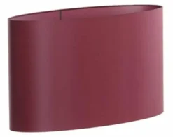 Light en Living Lampenkap ovaal recht 38x17,5x28 cm IMANI bordeaux Best