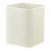 Light en Living Lampenkap vierkant rond hoog 25-25-30 cm BRESKA parel wit Clearance
