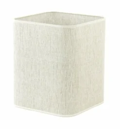 Light en Living Lampenkap vierkant rond hoog 25-25-30 cm BRESKA parel wit Clearance
