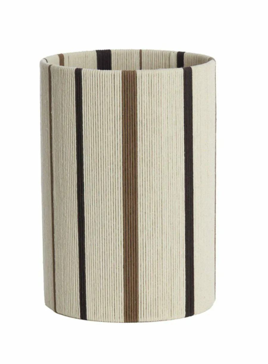 Light en Living Lampenkap cilinder 25-25-36 cm MEDAN crème+bruin+donker bruin Sale
