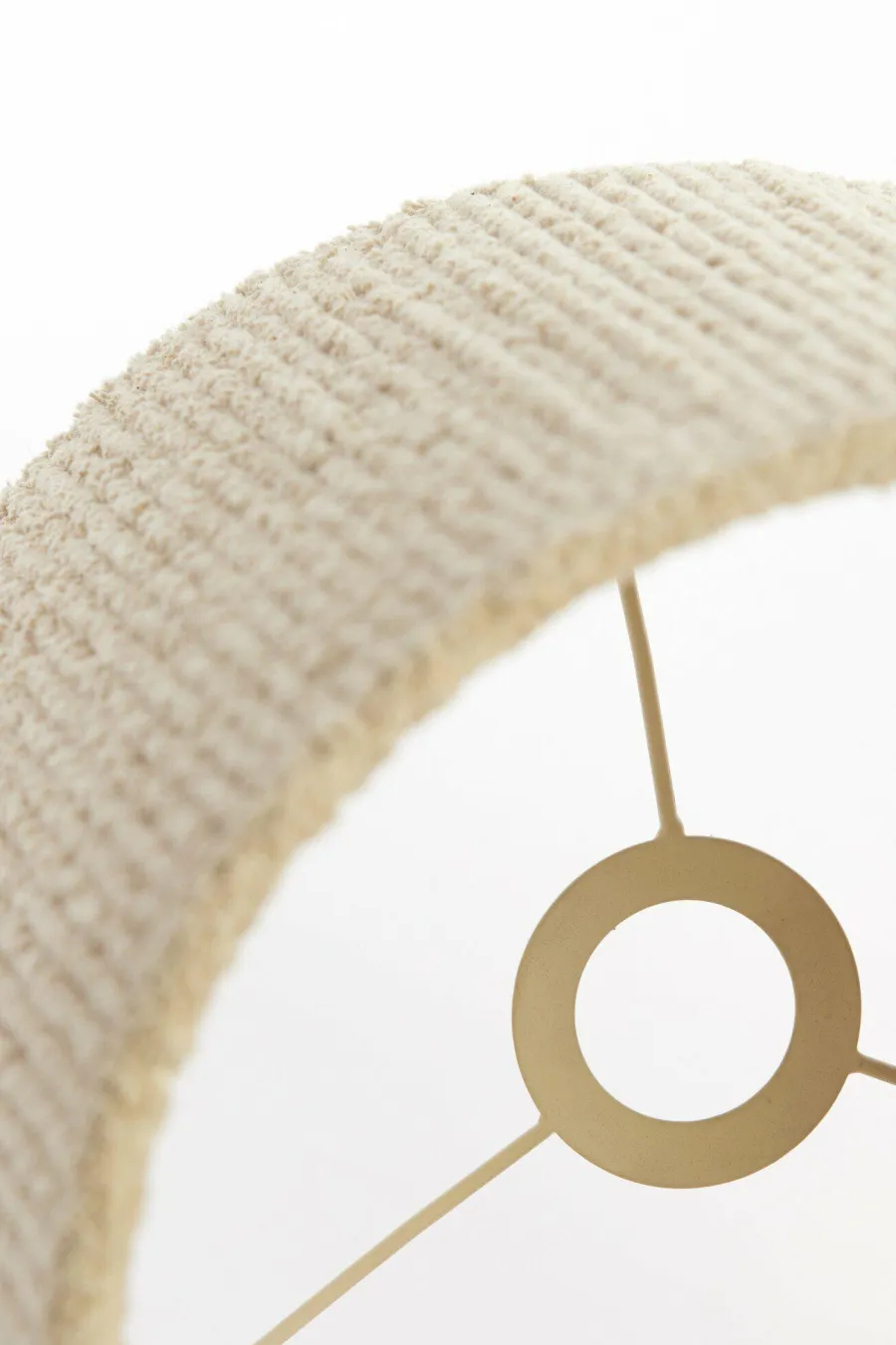 Light en Living Lampenkap cilinder 25-25-36 cm MEDANA crème Outlet
