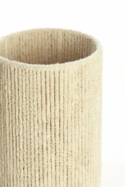 Light en Living Lampenkap cilinder 25-25-36 cm MEDANA crème Outlet