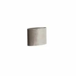 Light en Living Lampenkap ovaal recht smal 38-17,5-28 cm PALATA taupe New