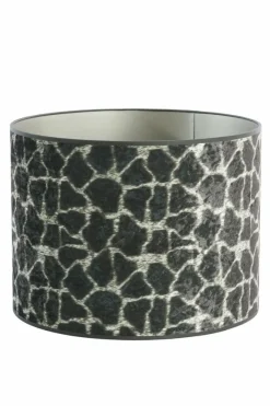 Light en Living Lampenkap cilinder MOSA bruin - Ø 40 cm Best