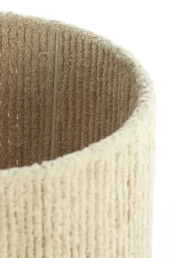 Light en Living lampenkap cilinder 30-30-40 cm MEDANA chenille crème Sale