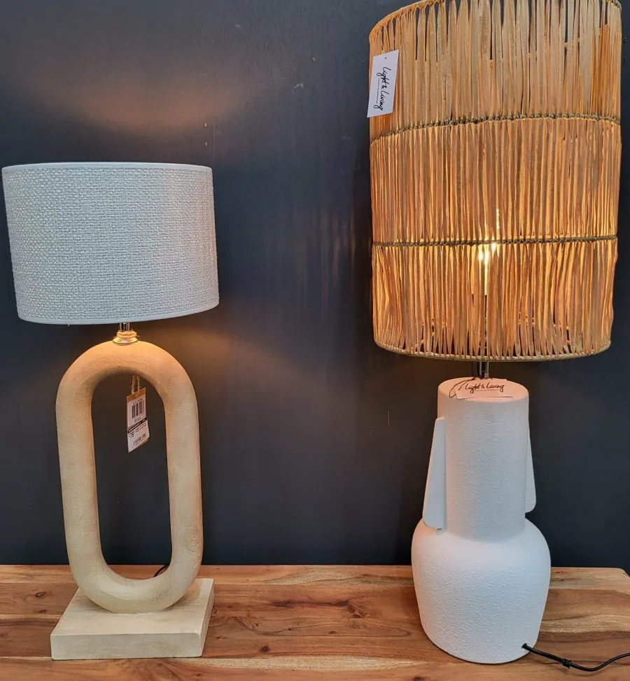 Light en Living Lampvoet 30x12x59 cm PACECO hout mat naturel Discount