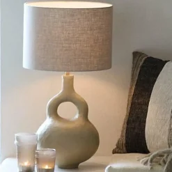 Light en Living Lampvoet 19x17x30 cm IMOLA zand New