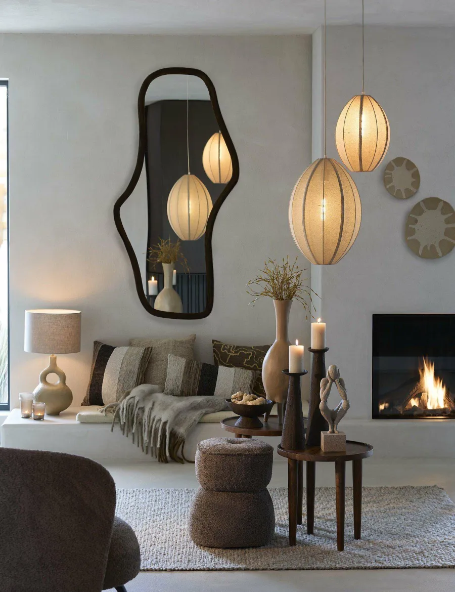Light en Living Lampvoet 19x17x30 cm IMOLA zand New