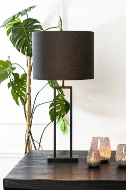 Light en Living Lampvoet 20x10x55 cm SHIVA mat zwart Sale