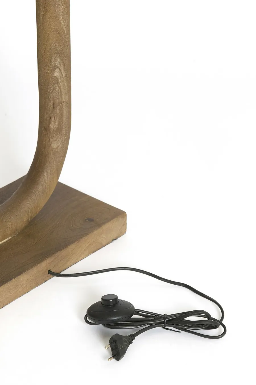 Light en Living Lampvoet 35x12x59 cm PACECO hout grijs-donker bruin New