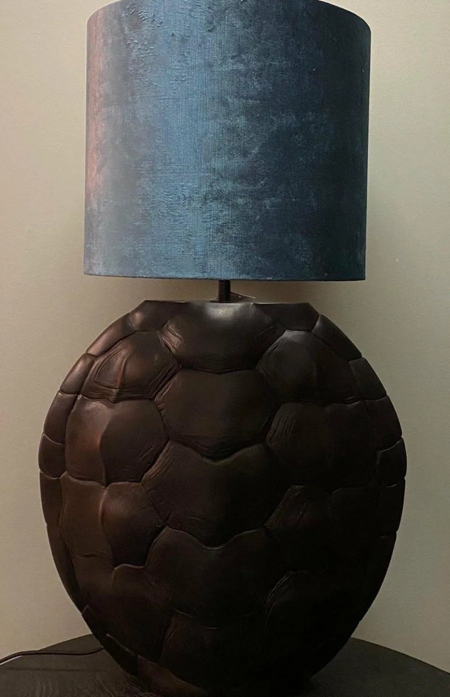 Light en Living Lampvoet TURTLE mat zwart 54,5 cm hoog Online