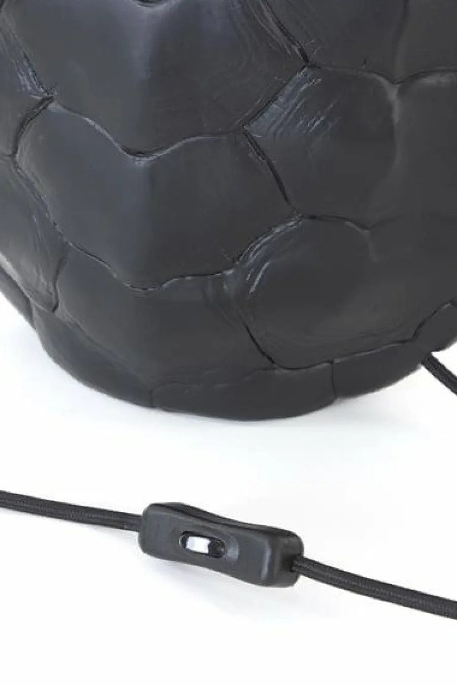 Light en Living Lampvoet TURTLE mat zwart 54,5 cm hoog Online
