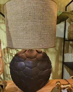 Light en Living Lampvoet TURTLE mat zwart 54,5 cm hoog Online