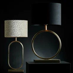 Light en Living Lampvoet JAMIRI licht goud - 2 maten