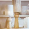 Light en Living Lampvoet Ø17x35 cm BAGLIO hout mat naturel Clearance