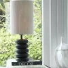 Light en Living Lampvoet Ø12x21 cm BUDONGO hout zwart Online
