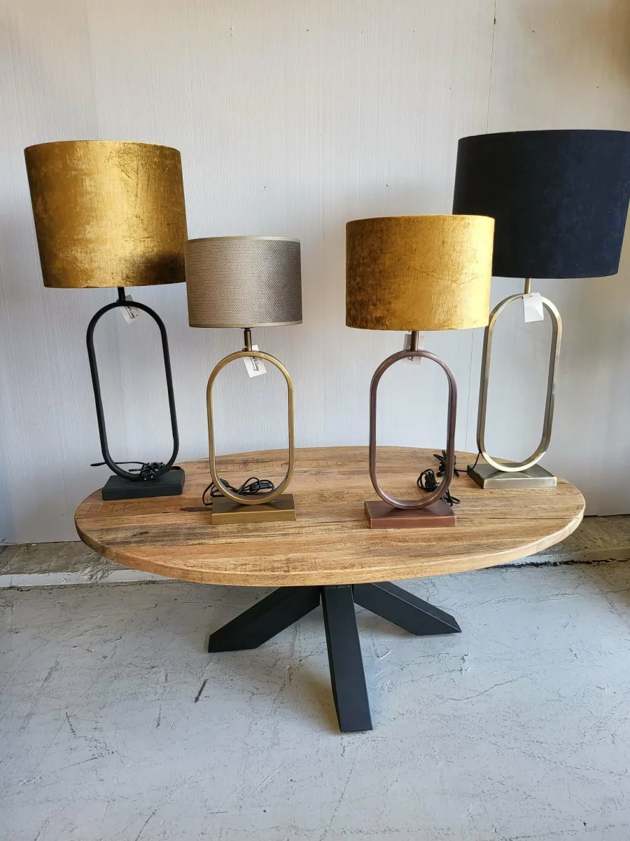 Light en Living Lampvoet 21x10x45 cm JAMIRI antiek brons Discount