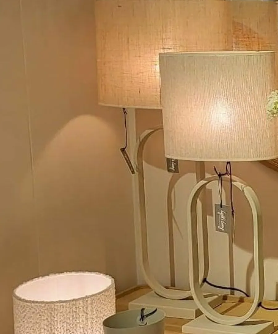 Light en Living Lampvoet 21x10x45 cm JAMIRI creme Best