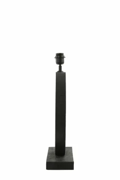 Light en Living Lampvoet 41x13x55 cm TINAR hout mat zwart Outlet