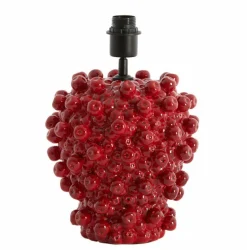 Light en Living Lampvoet Ø25,5x27 cm BERRIES keramiek rood Discount