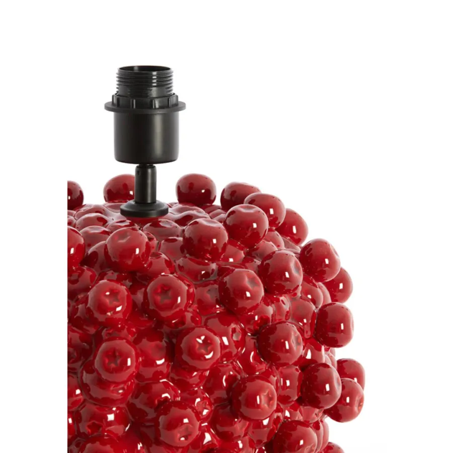 Light en Living Lampvoet Ø25,5x27 cm BERRIES keramiek rood Discount