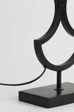 Light en Living Lampvoet 17,5x11x43 cm RIAVA mat zwart Sale