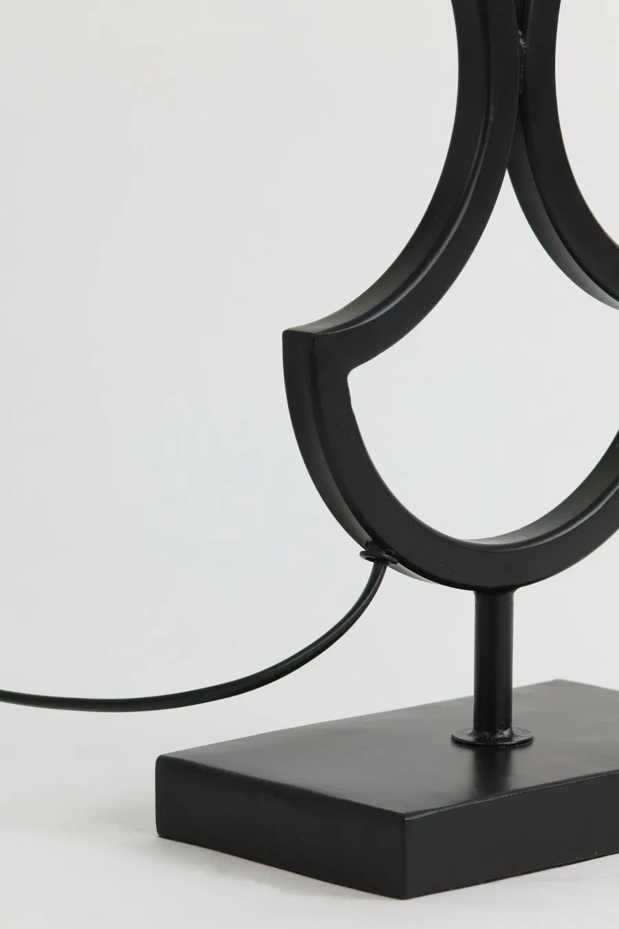 Light en Living Lampvoet 17,5x11x43 cm RIAVA mat zwart Sale