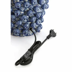 Light en Living Lampvoet Ø31,5x35 cm BERRIES keramiek donker blauw New