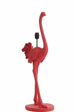 Light en Living Lampvoet 38,5x27x95 cm OSTRICH roze Discount