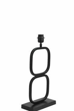 Light en Living Lampvoet 23x11,5x46 cm LUTIKA mat zwart New