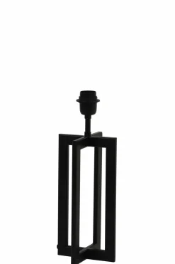 Light en Living Lampvoet 15x15x35 cm MACE mat zwart Online