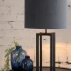 Light en Living Lampvoet 21x21x46 cm MACE mat zwart Hot