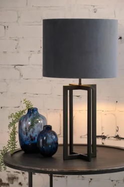 Light en Living Lampvoet 21x21x46 cm MACE mat zwart Hot