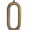 Light en Living Lampvoet 20x12x44 cm PACECO hout grijs-donker bruin Best