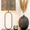 Light en Living Lampvoet 21x13x55 cm JAMIRI mat zwart Clearance