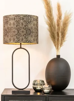 Light en Living Lampvoet 21x10x45 cm JAMIRI mat zwart Clearance