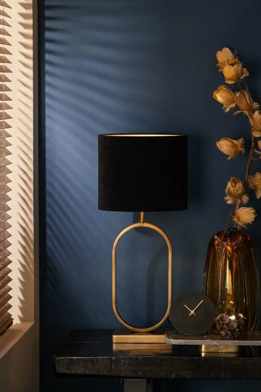 Light en Living Lampvoet 21x10x45 cm JAMIRI mat zwart Clearance