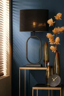 Light en Living Lampvoet 21x10x45 cm JAMIRI mat zwart Clearance
